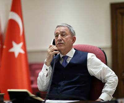 Millî Savunma Bakanı Hulusi Akar, Rusya Savunma Bakanı Sergey Şoygu ile Telefonda Görüştü
